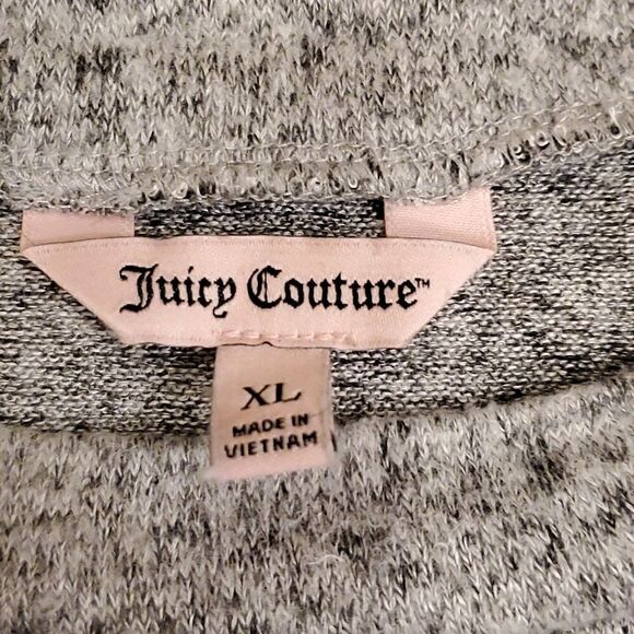 Juicy Couture gray with pearl detail gray sweater - Picture 4 of 9